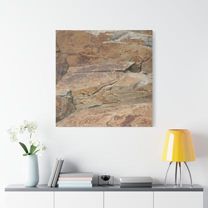 Rocky Terrain - Unique Frameless Canvas Wall Art - Art By Earth