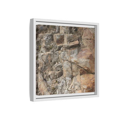 Sandstone Symphony - Unique Stretched Canvas Wall Art - Art By Earth