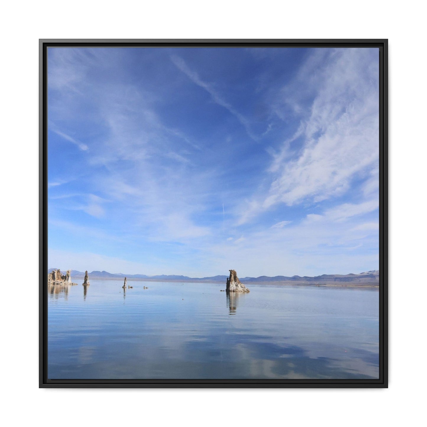 Whispers of Stillness - Unique Stretched Canvas Wall Art