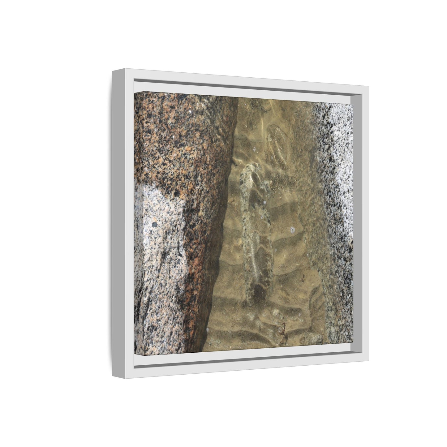 Between Concrete Walls - Unique Stretched Canvas Wall Art - Art By Earth
