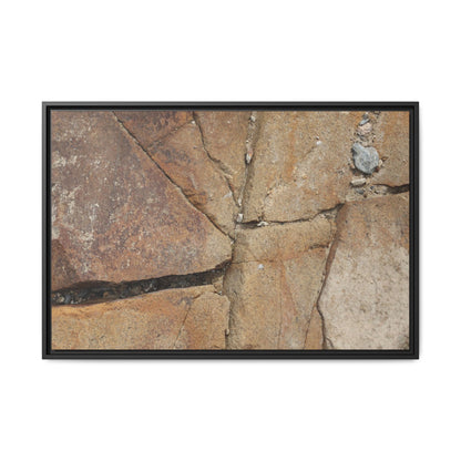 Rusty Crevices - Unique Stretched Canvas Wall Art - Art By Earth