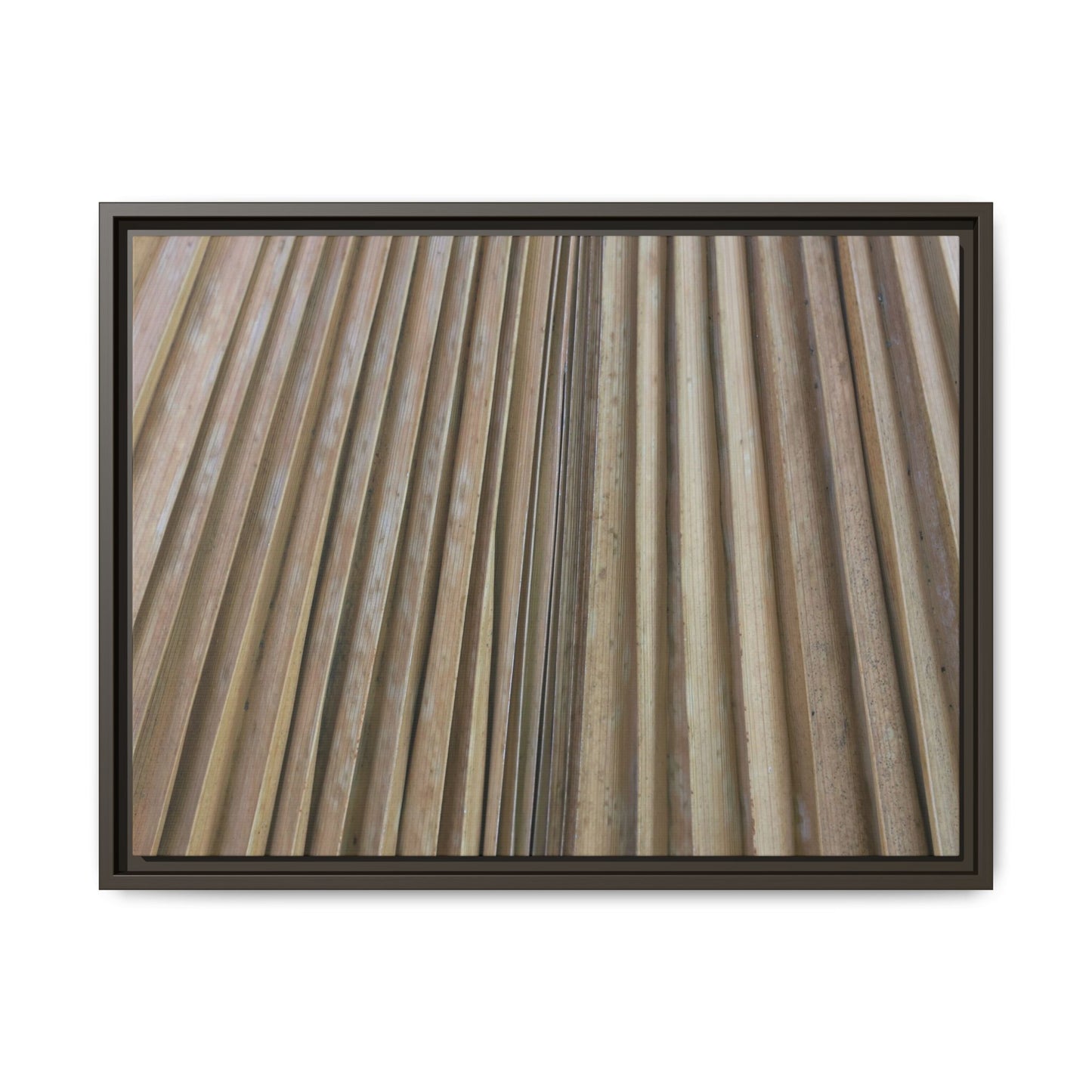 Wooden Whispers - Unique Stretched Canvas Wall Art - Art By Earth