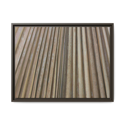 Wooden Whispers - Unique Stretched Canvas Wall Art - Art By Earth