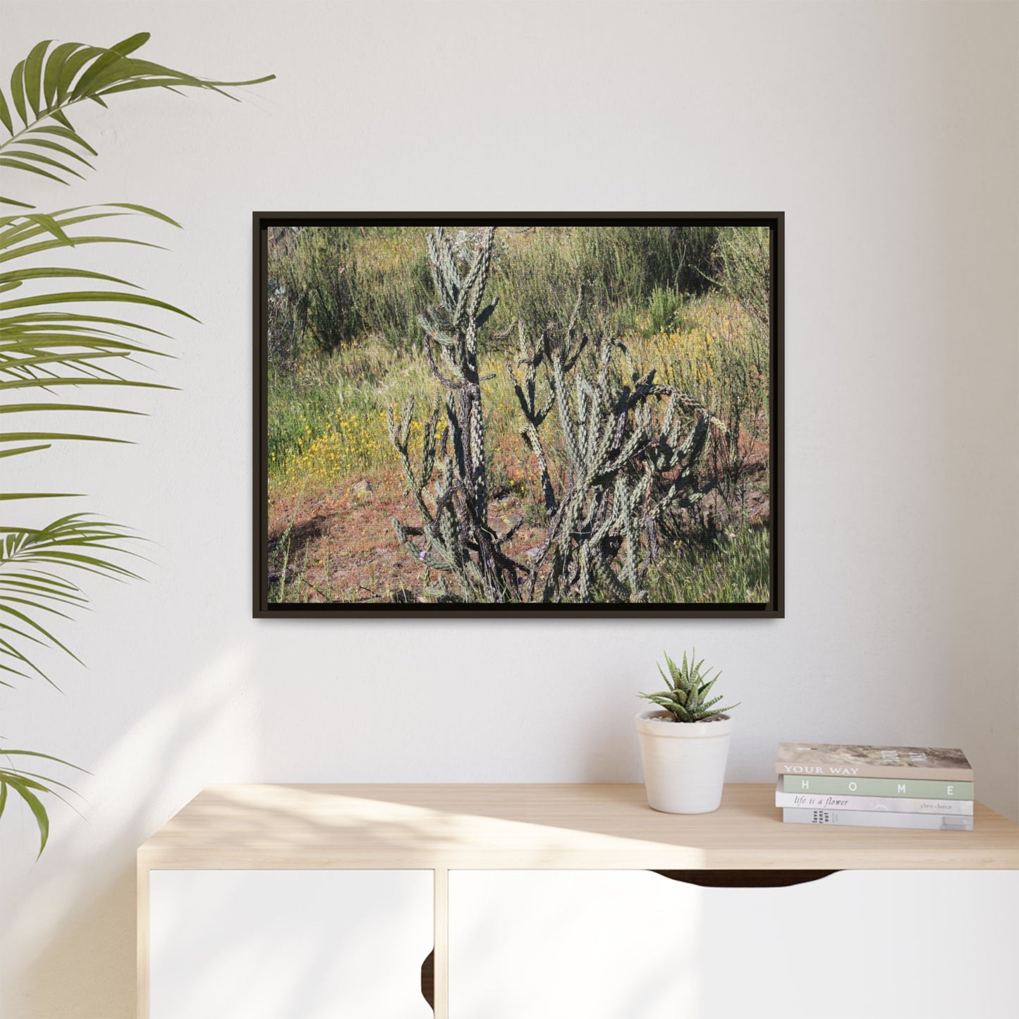Wildflower Meadow - Unique Stretched Canvas Wall Art - Art By Earth