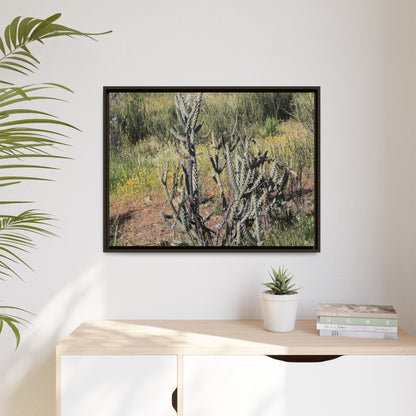 Wildflower Meadow - Unique Stretched Canvas Wall Art - Art By Earth