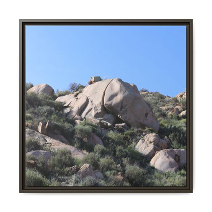 Ancient Stone Landscape - Unique Stretched Canvas Wall Art - Art By Earth
