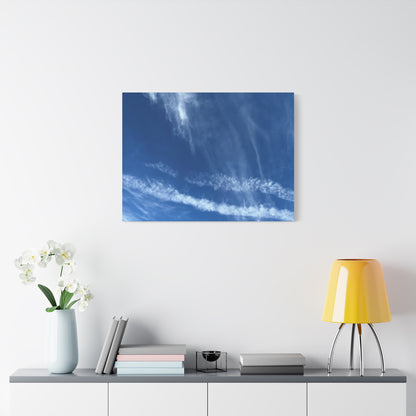 Sky's Poetry - Unique Frameless Canvas Wall Art - Art By Earth