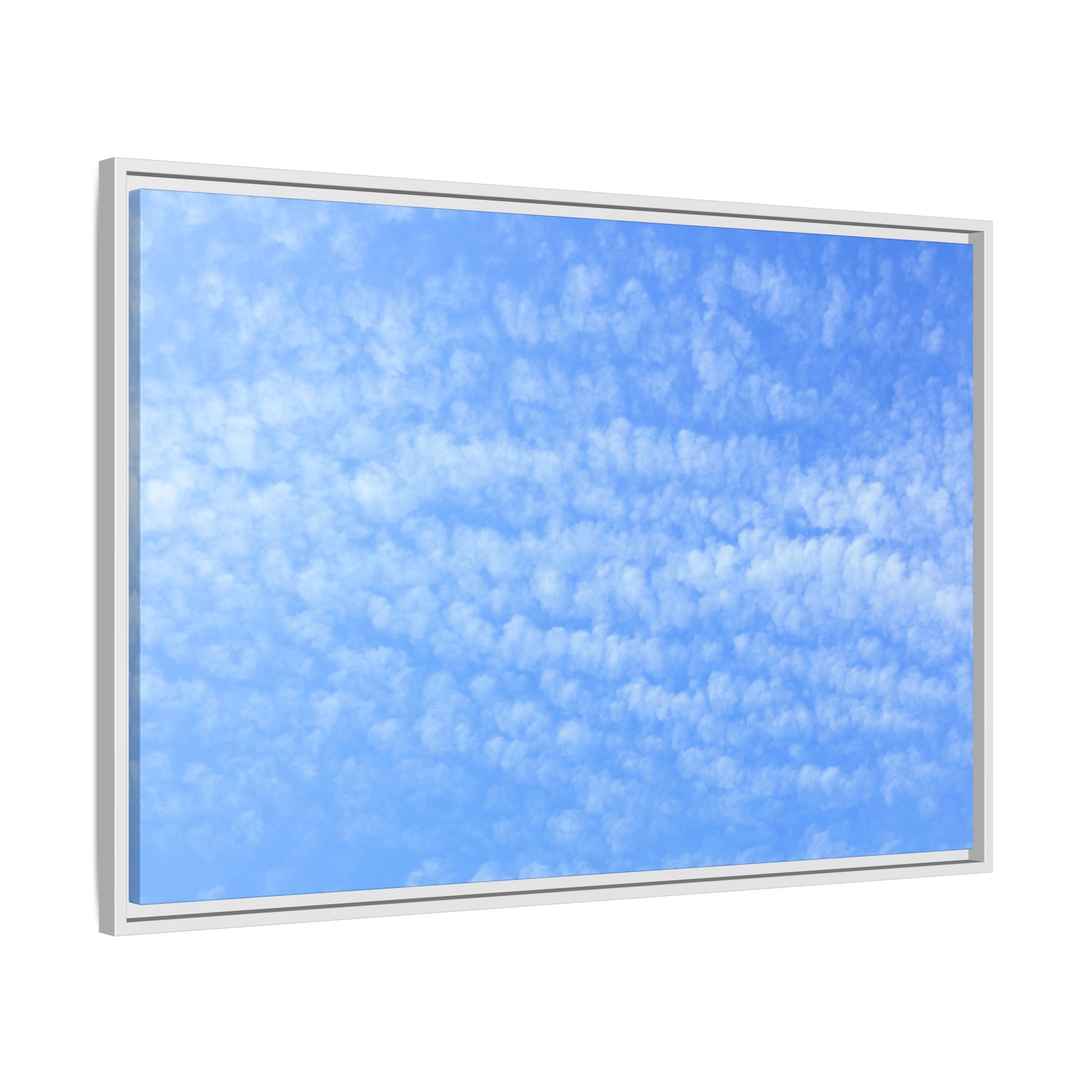 Wispy Blue Dreams - Unique Stretched Canvas Wall Art - Art By Earth