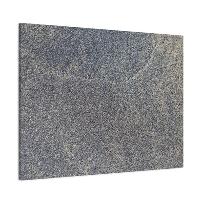 Granite Murmur - Unique Frameless Canvas Wall Art - Art By Earth