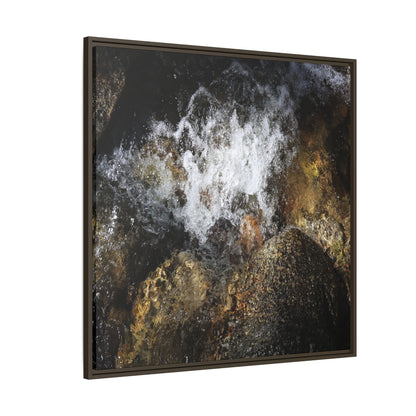 Cascading Momentum - Unique Stretched Canvas Wall Art - Art By Earth
