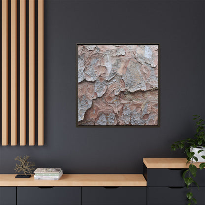 Flaking Serenity - Unique Stretched Canvas Wall Art - Art By Earth