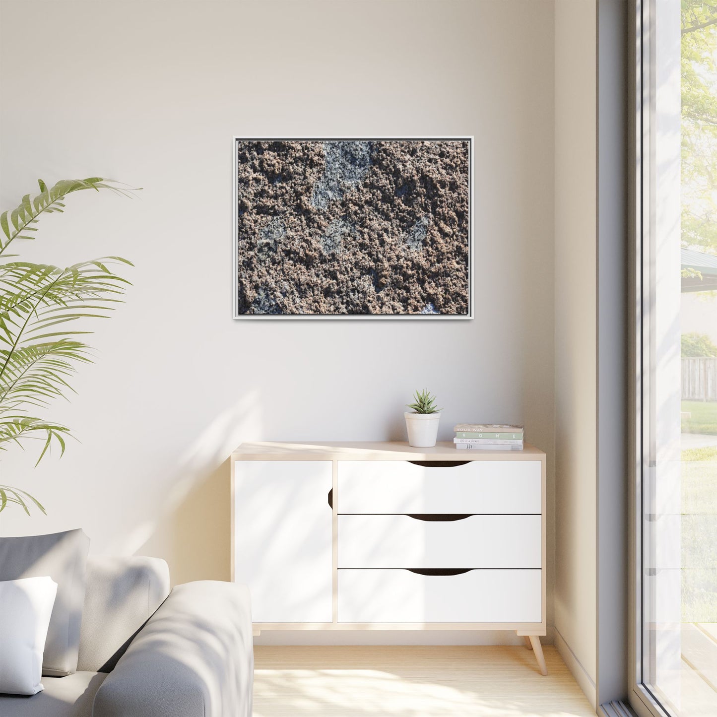 Natural Ground - Unique Stretched Canvas Wall Art