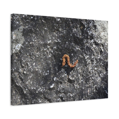 Earthen Serpent - Unique Frameless Canvas Wall Art - Art By Earth