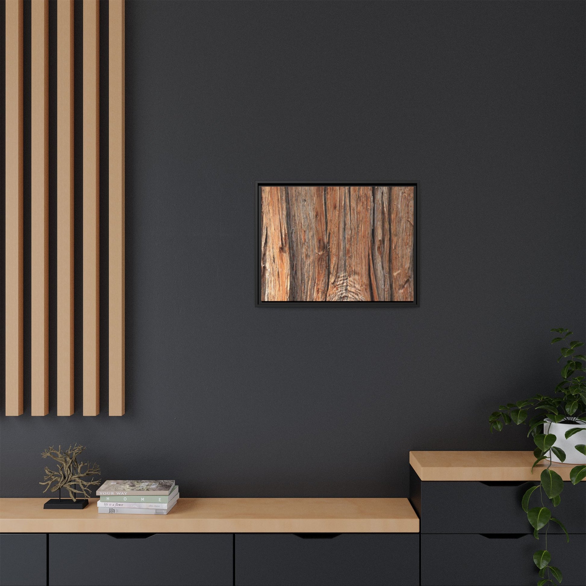 Echoes of Timber - Unique Stretched Canvas Wall Art - Art By Earth