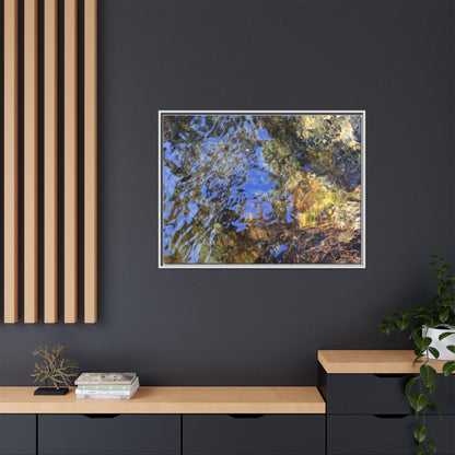 Watery Kaleidoscope - Unique Stretched Canvas Wall Art - Art By Earth