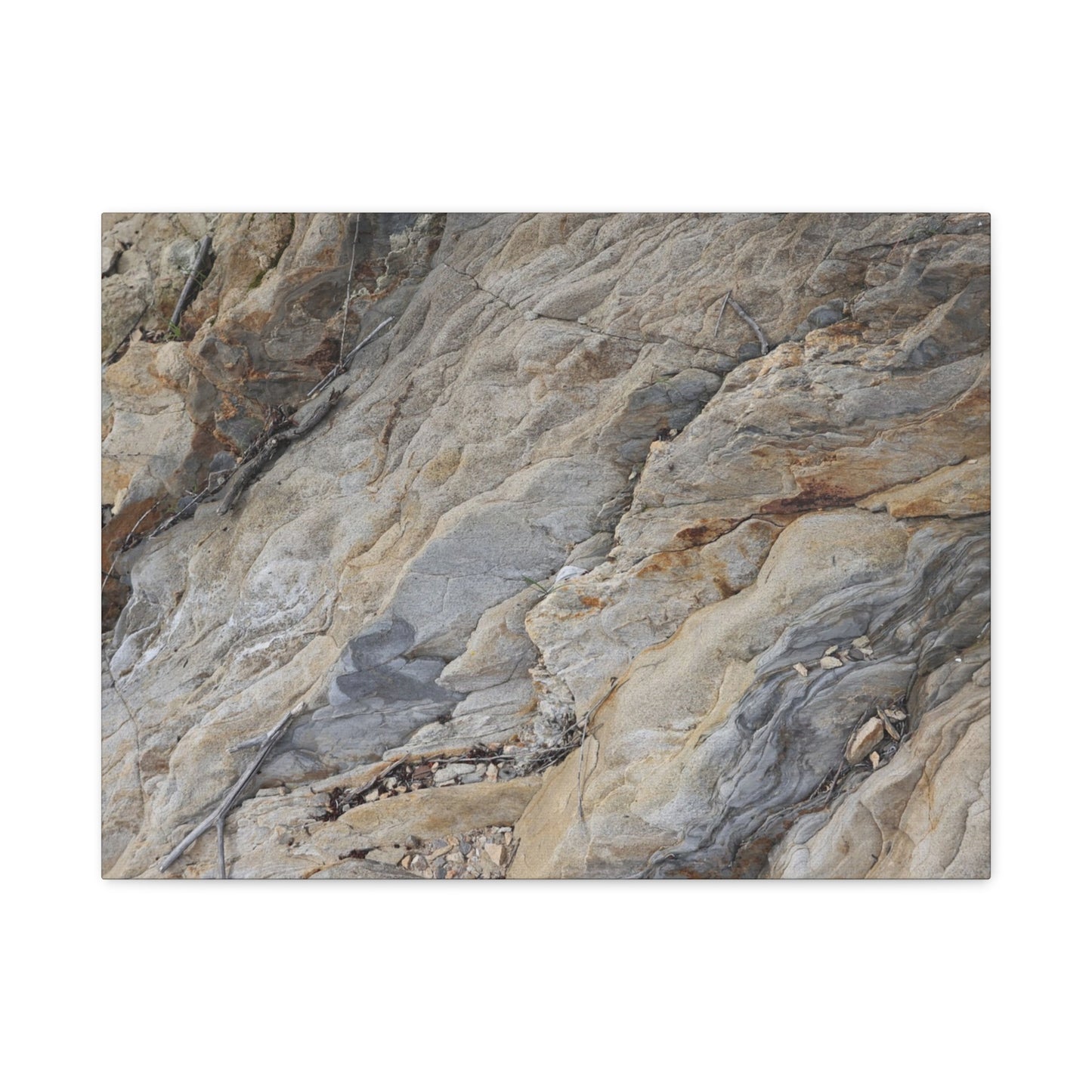 Stone Memory - Unique Frameless Canvas Wall Art - Art By Earth