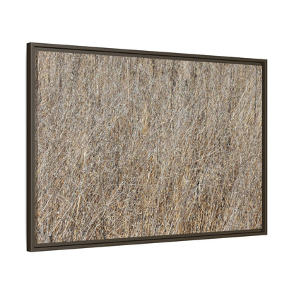 Whispers of Straw - Unique Stretched Canvas Wall Art - Art By Earth