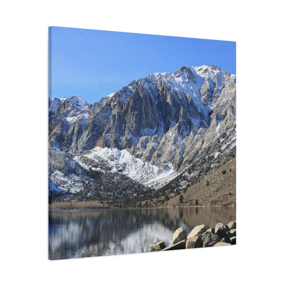 Reflections of Solitude - Unique Frameless Canvas Wall Art