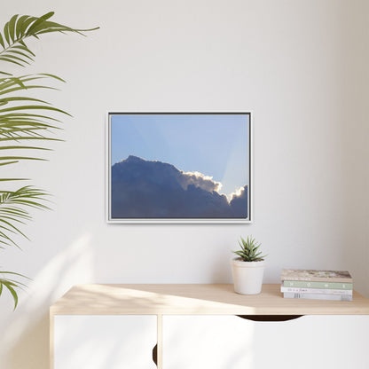Cloud Divide - Unique Stretched Canvas Wall Art - Art By Earth