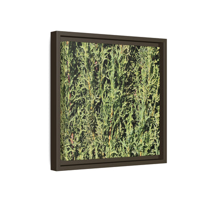 Emerald Labyrinth - Unique Stretched Canvas Wall Art - Art By Earth