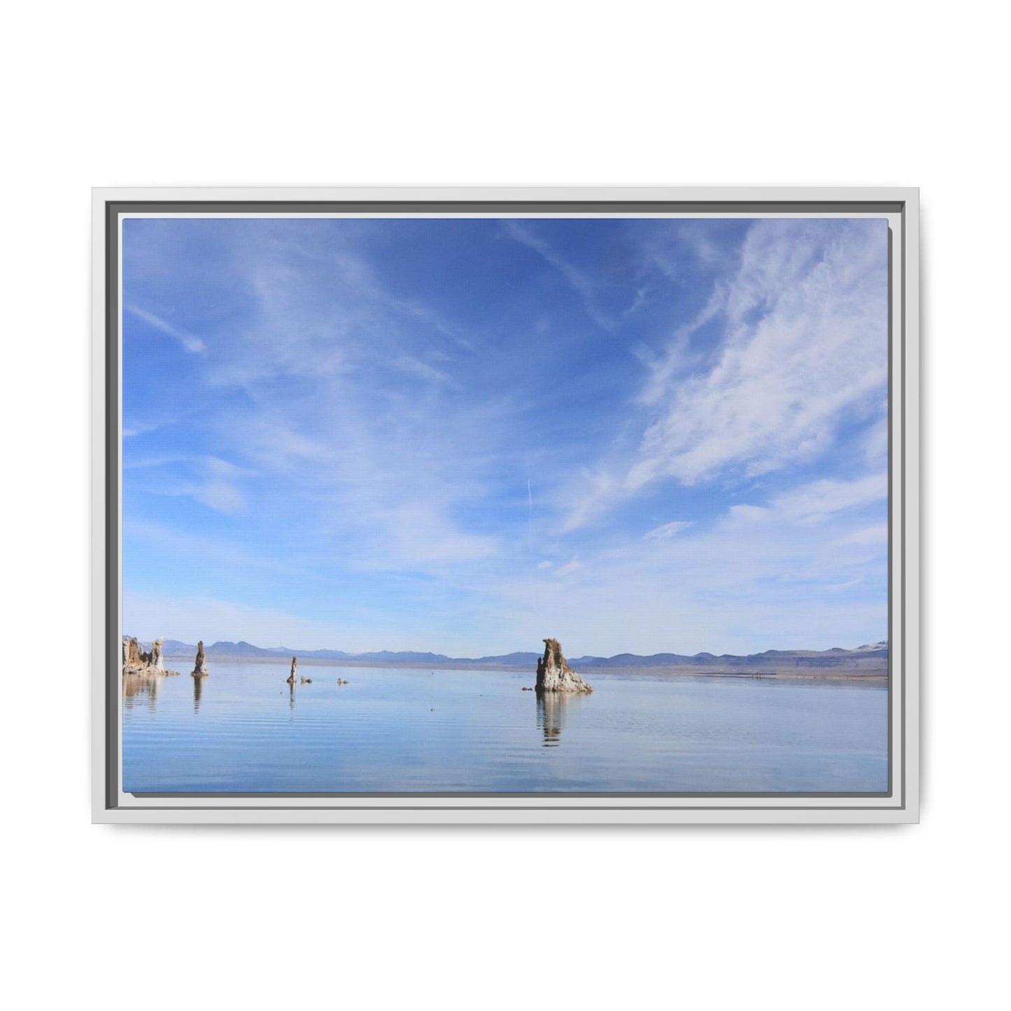 Whispers of Stillness - Unique Stretched Canvas Wall Art