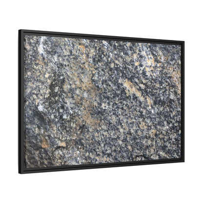 Crystalline Echoes - Unique Stretched Canvas Wall Art - Art By Earth