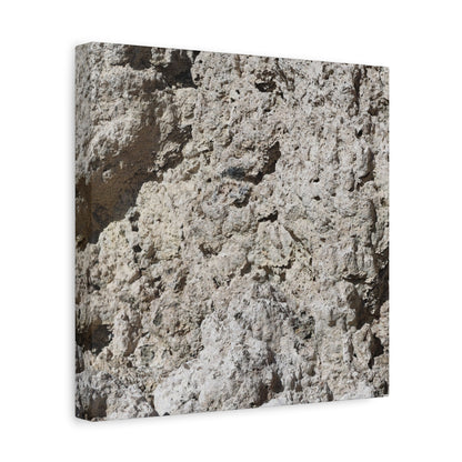 Limestone Symphony - Unique Frameless Canvas Wall Art