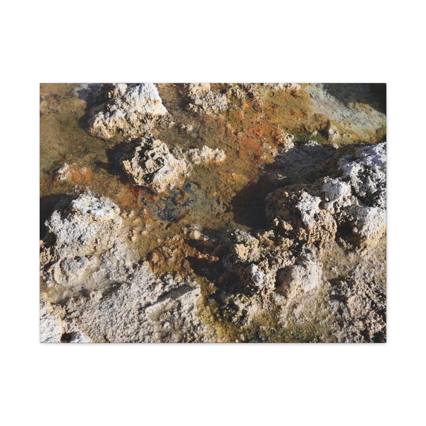 Mineral Landscape - Unique Frameless Canvas Wall Art