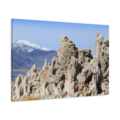 Tufa Towers of Mono Lake - Unique Frameless Canvas Wall Art