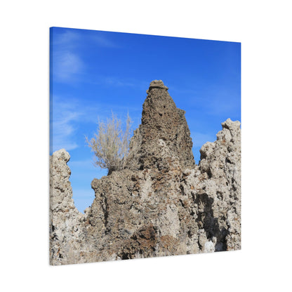 Towering Sentinels of Stone - Unique Frameless Canvas Wall Art