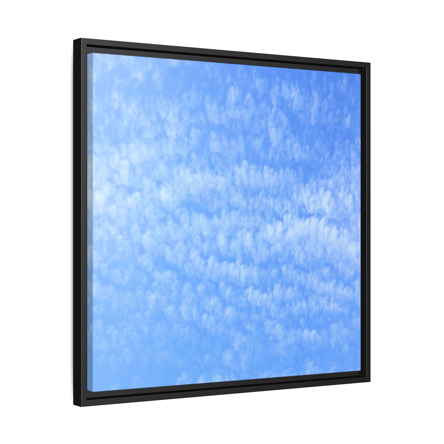 Wispy Blue Dreams - Unique Stretched Canvas Wall Art - Art By Earth