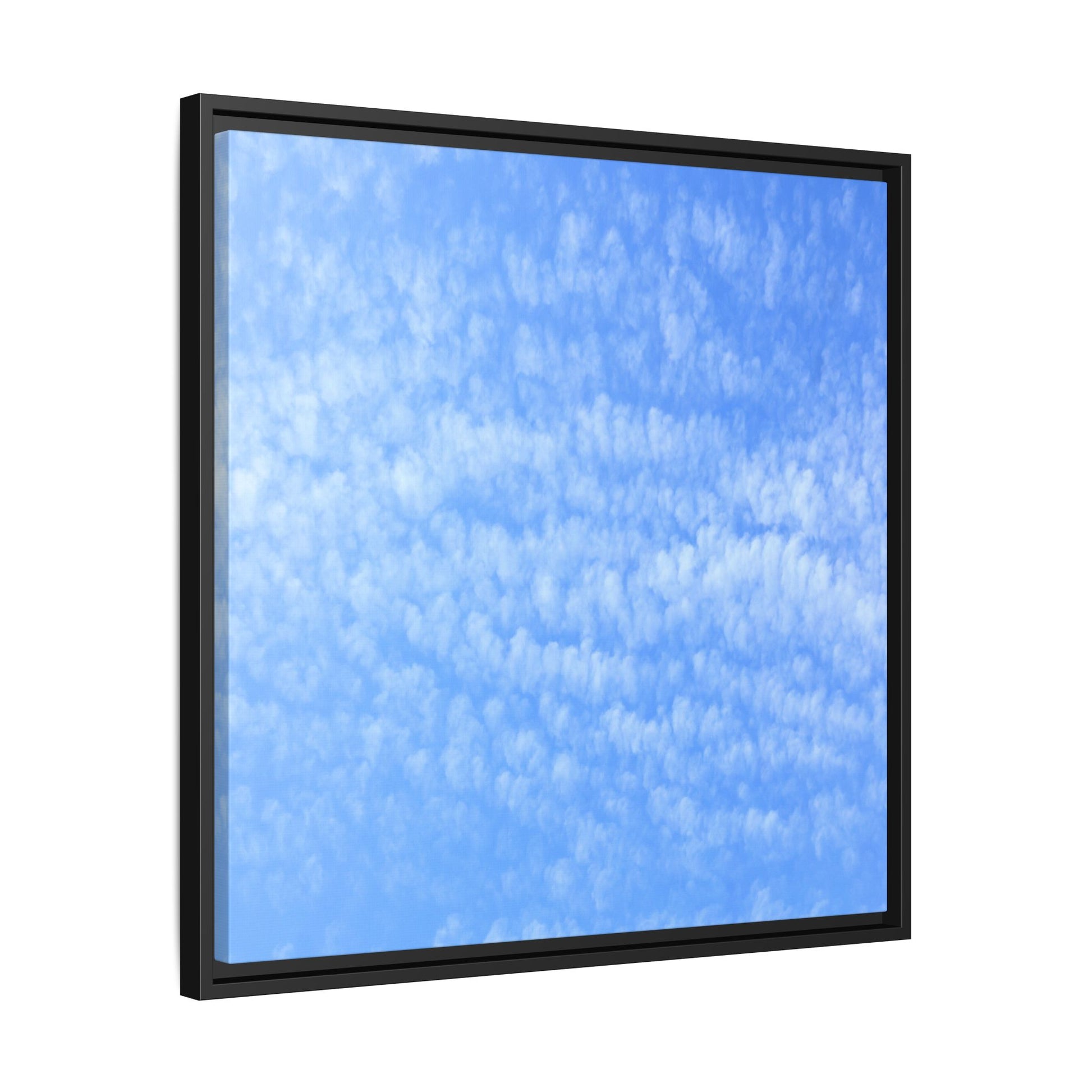 Wispy Blue Dreams - Unique Stretched Canvas Wall Art - Art By Earth