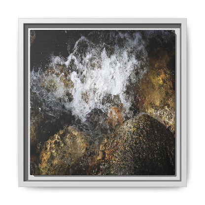 Cascading Momentum - Unique Stretched Canvas Wall Art - Art By Earth