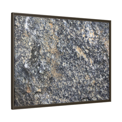 Crystalline Echoes - Unique Stretched Canvas Wall Art - Art By Earth