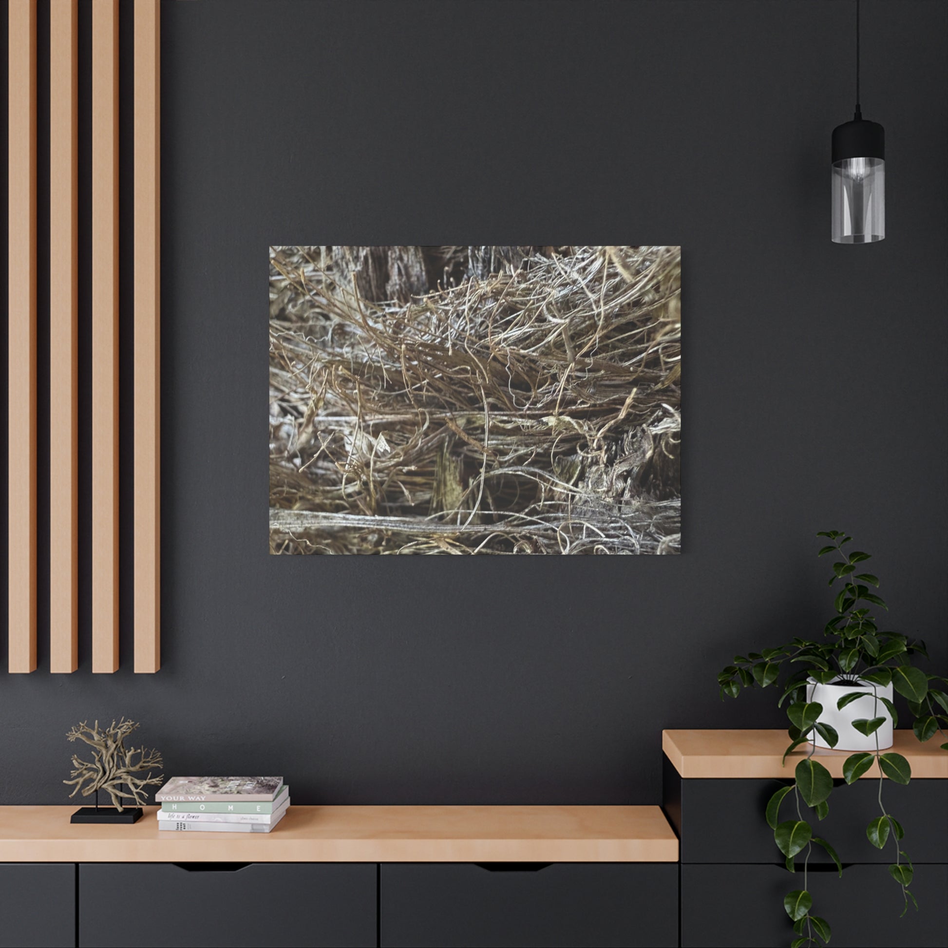 Whispers in Dry Grass - Unique Frameless Canvas Wall Art - Art By Earth