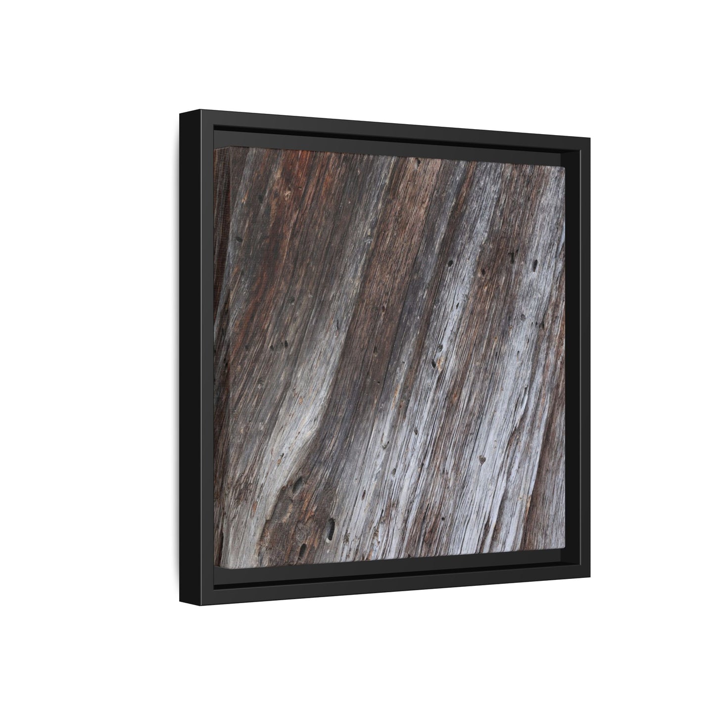 Aged Timber Texture - Unique Stretched Canvas Wall Art - Art By Earth