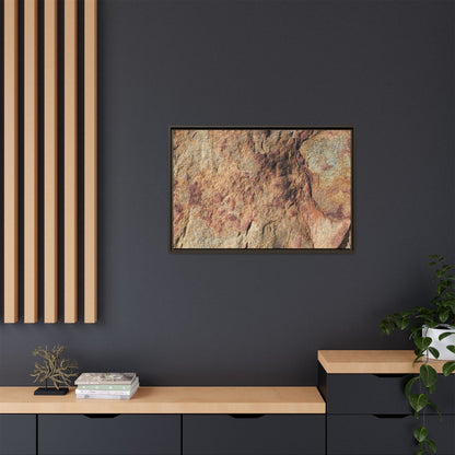 Russet Stone - Unique Stretched Canvas Wall Art - Art By Earth
