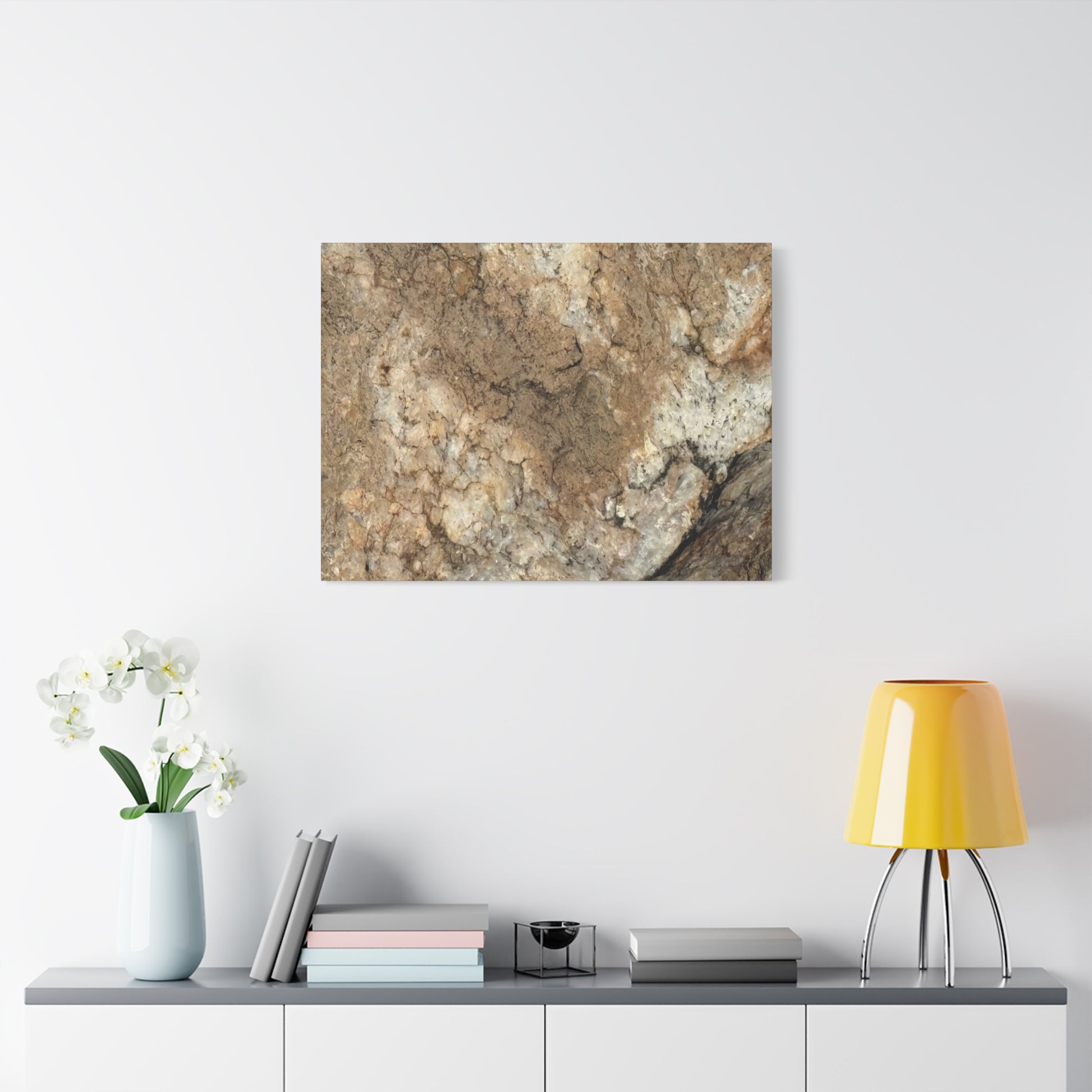 Desert Terrain - Unique Frameless Canvas Wall Art - Art By Earth