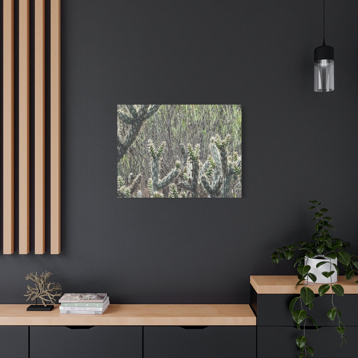 Spiny Sentinels - Unique Frameless Canvas Wall Art - Art By Earth
