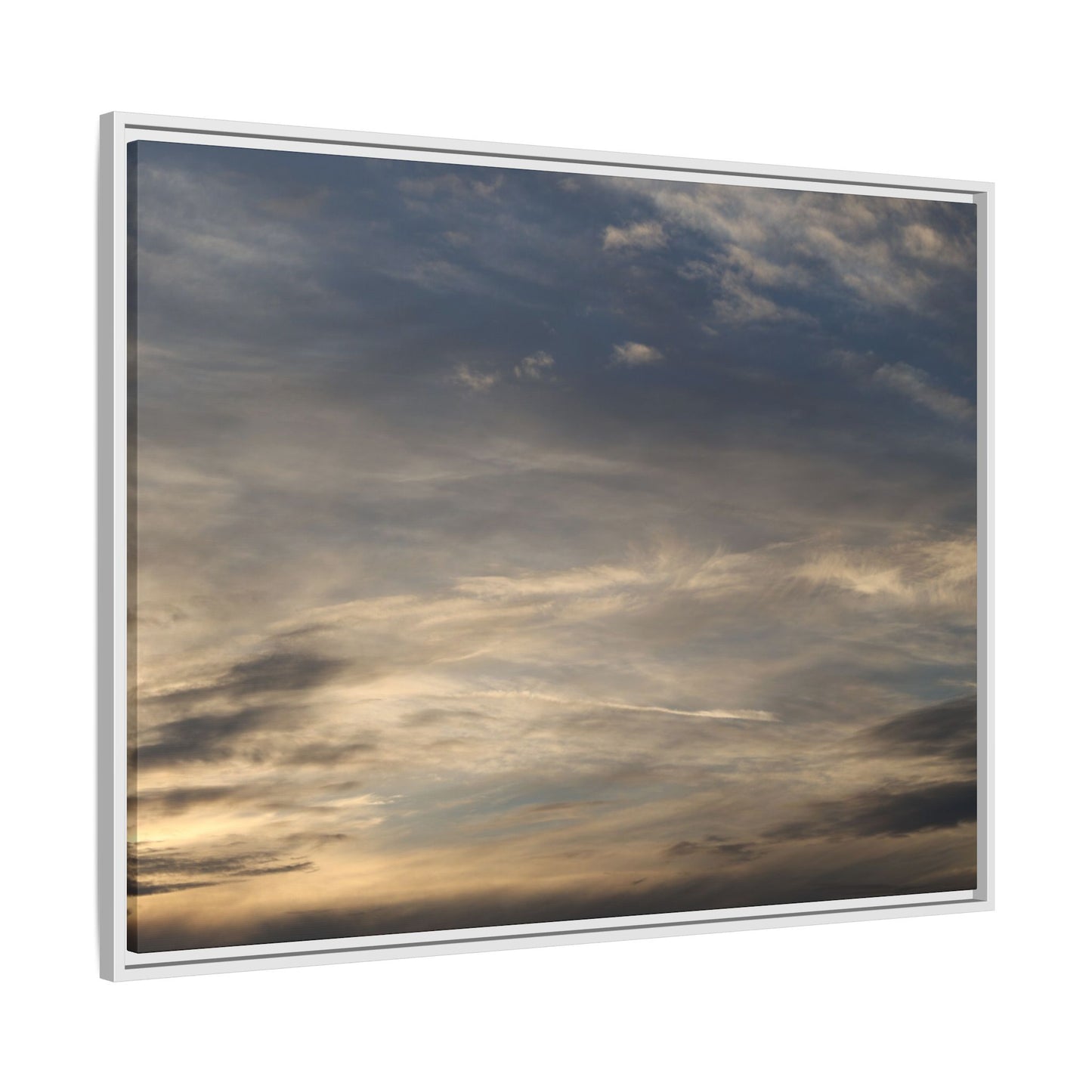 Clouded Thoughts - Unique Stretched Canvas Wall Art - Art By Earth