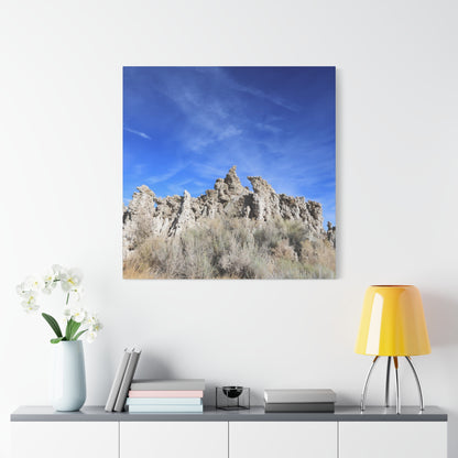 Sentinel Spires - Unique Frameless Canvas Wall Art