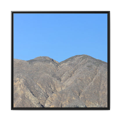 Arid Mountain Breath - Unique Stretched Canvas Wall Art - Art By Earth