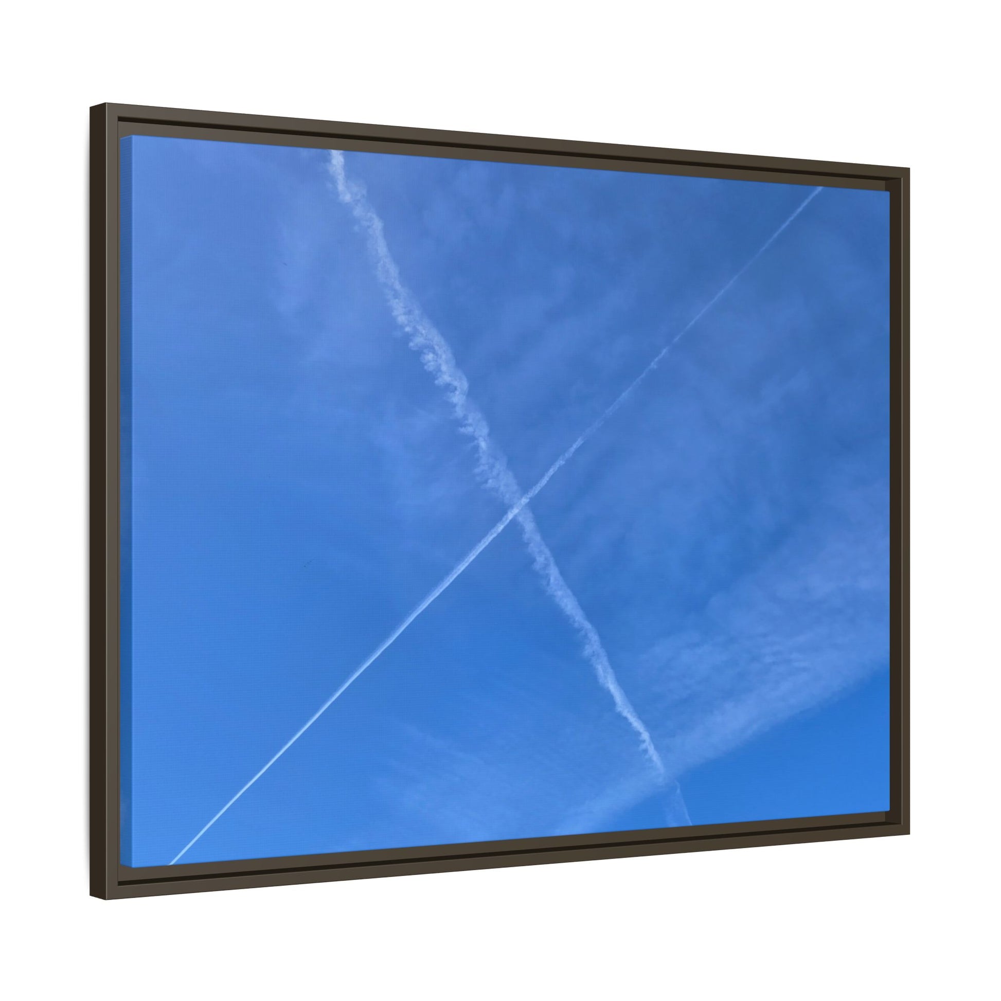 Sky Crossroads - Unique Stretched Canvas Wall Art - Art By Earth