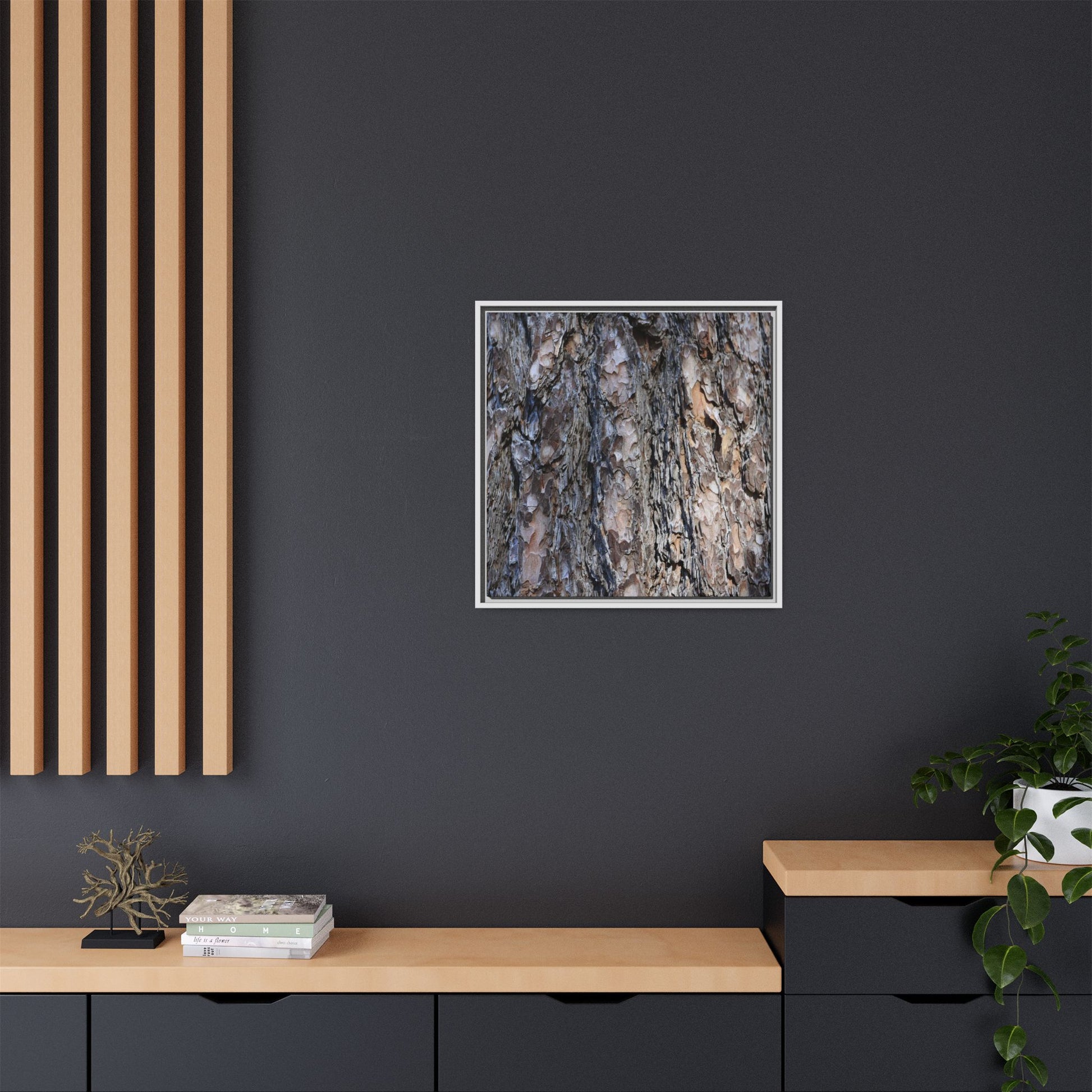 Weathered Patterns - Unique Stretched Canvas Wall Art - Art By Earth