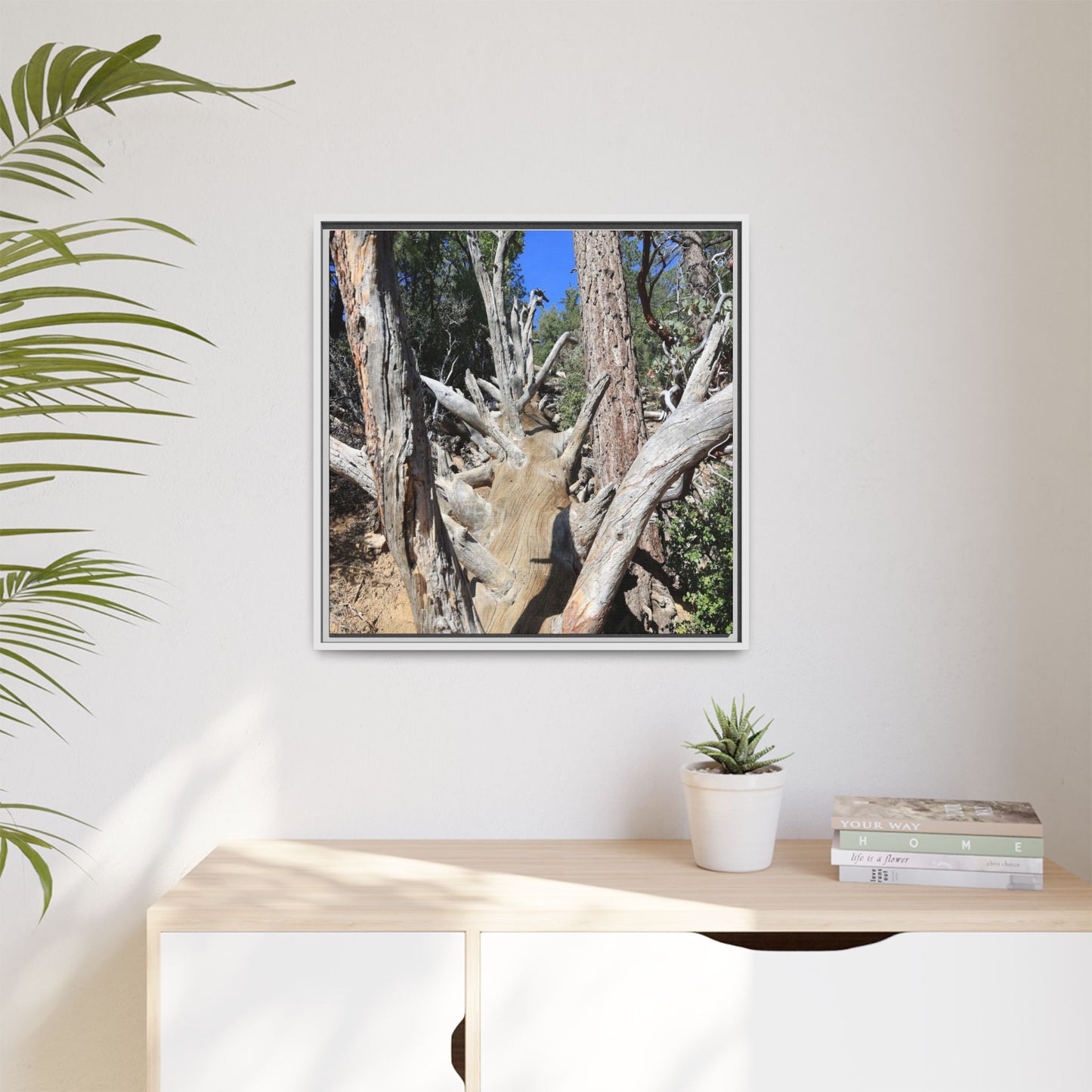 Forest Sentinels - Unique Stretched Canvas Wall Art