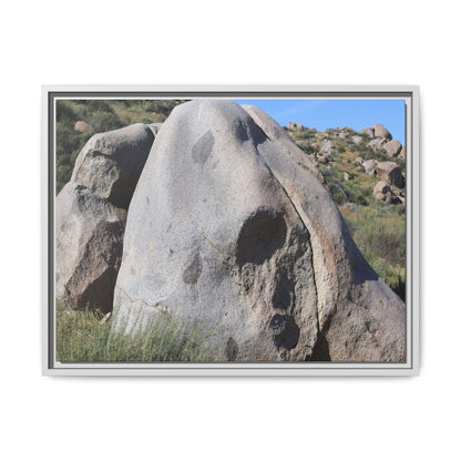 Skull Rock Desert - Unique Stretched Canvas Wall Art - Art By Earth