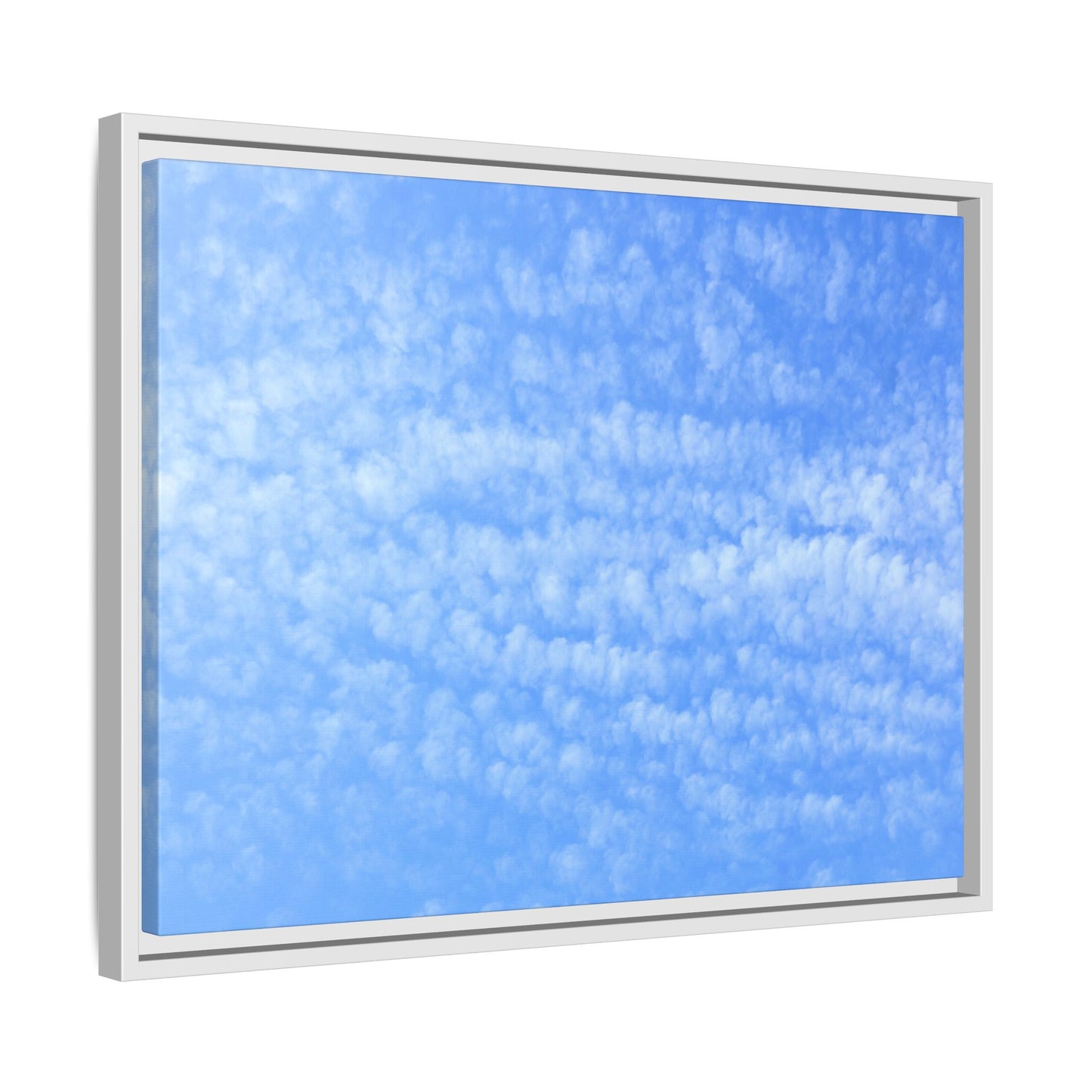Wispy Blue Dreams - Unique Stretched Canvas Wall Art - Art By Earth