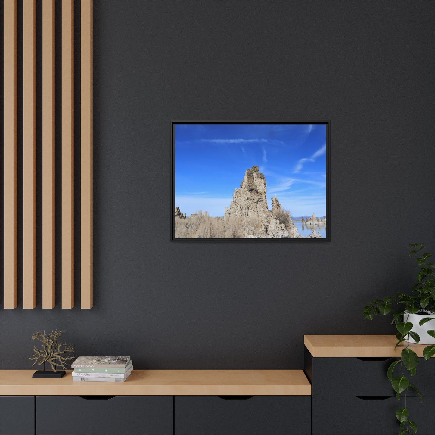 Mono Lake Sentinels - Unique Stretched Canvas Wall Art