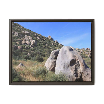 Ancient Stone Guardian - Unique Stretched Canvas Wall Art - Art By Earth