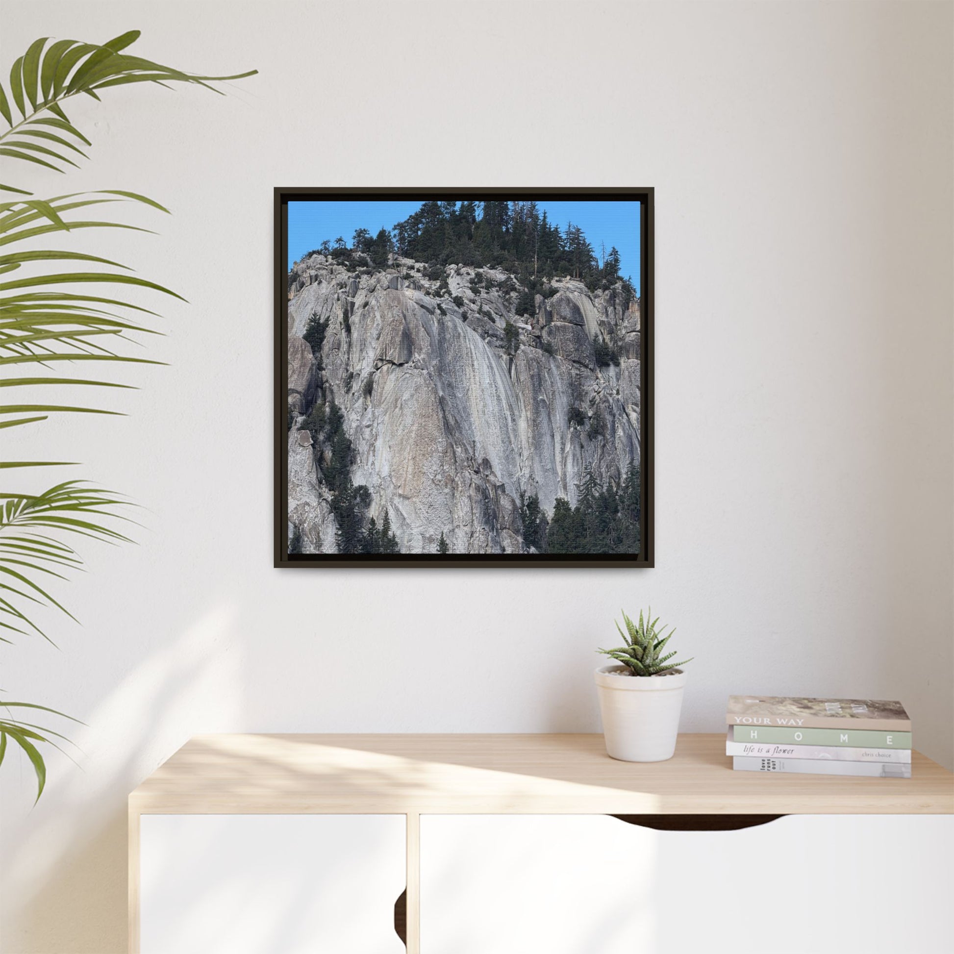 Granite Monument - Unique Stretched Canvas Wall Art - Art By Earth